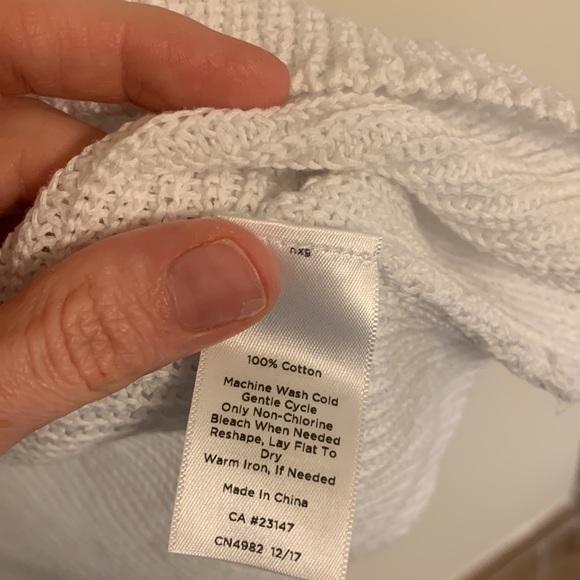 Talbots Loose-knit summer sweater, Mp - Picture 3 of 3